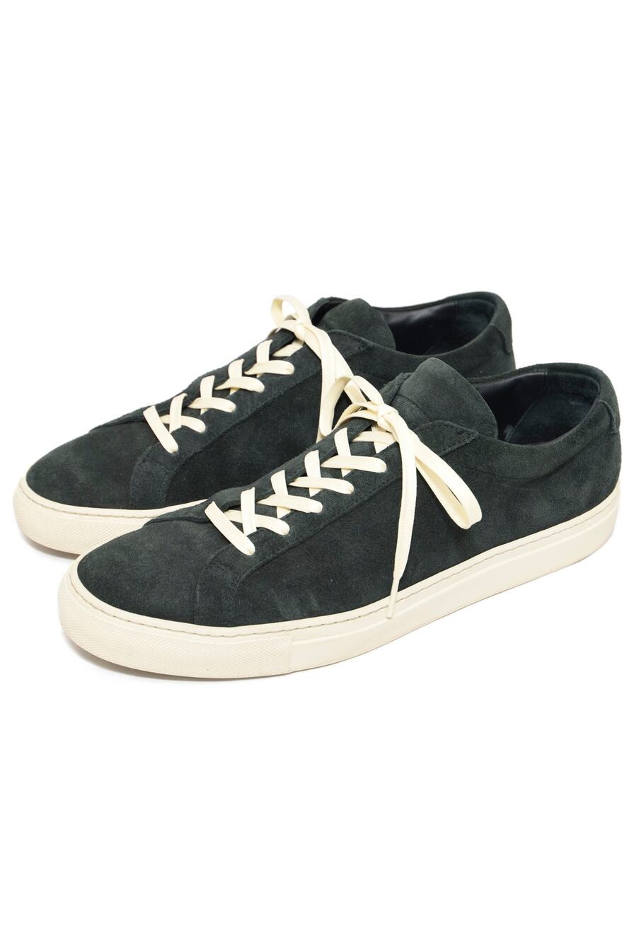 Common Projects Navy Achilles Sport Suede Low-Top Sneakers Size 44 US 11